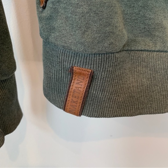 Naketano Green Hoodie Size S - Picture 4 of 12